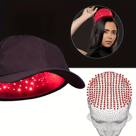 Advanced LED Hair Growth Cap — Red + Infrared Therapy