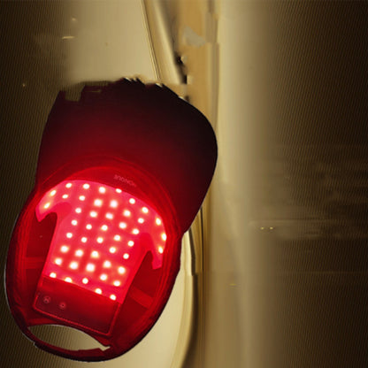 Portable LED Hair & Scalp Therapy Cap — Red + Blue Light